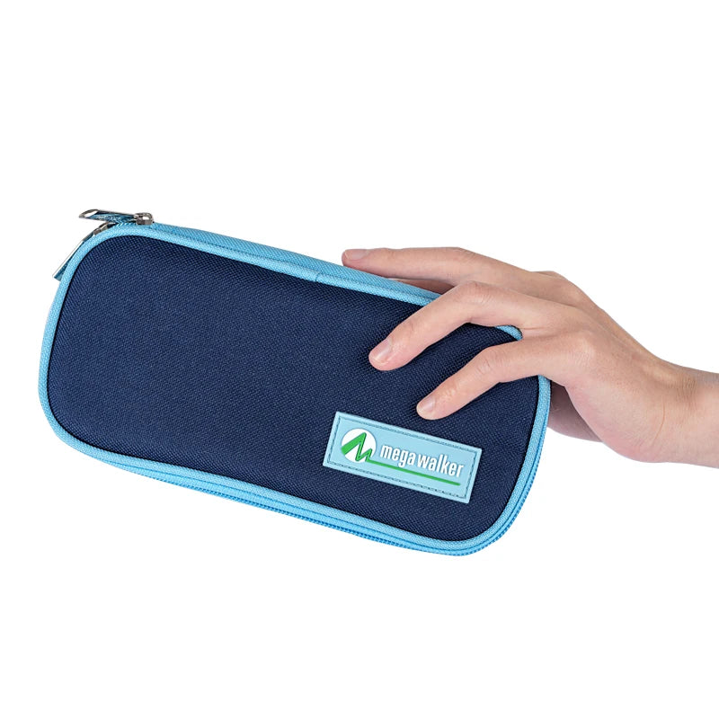 MegaWalke Insulin Cooler Bag – Portable Insulated Diabetic Travel Case with Aluminum Foil Lining