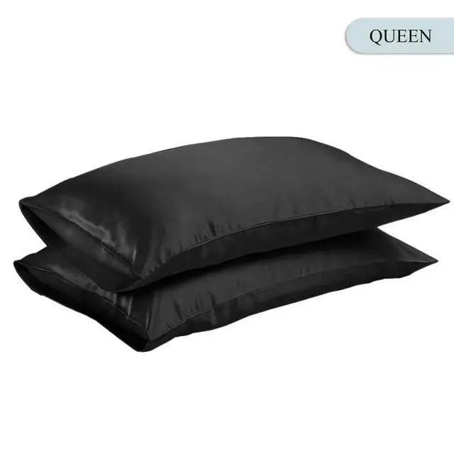 Silky Satin Pillowcase – Queen & King Size, Smooth Hair & Skin-Friendly, 6 Colors