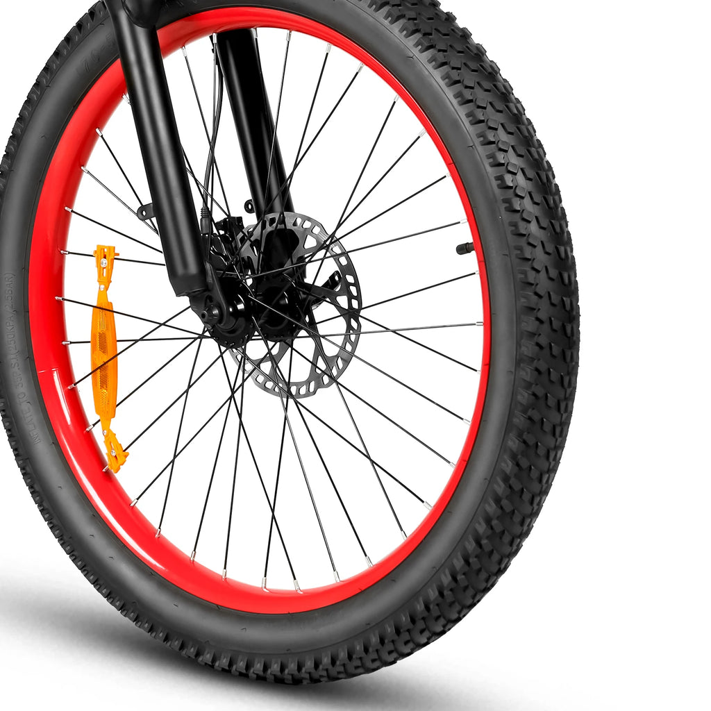 SAMEBIKE LO26 250W Folding Fat Tire Mountain E-Bike — 48V 15Ah 26" Shimano 7-Speed Hydraulic Brakes (EU)