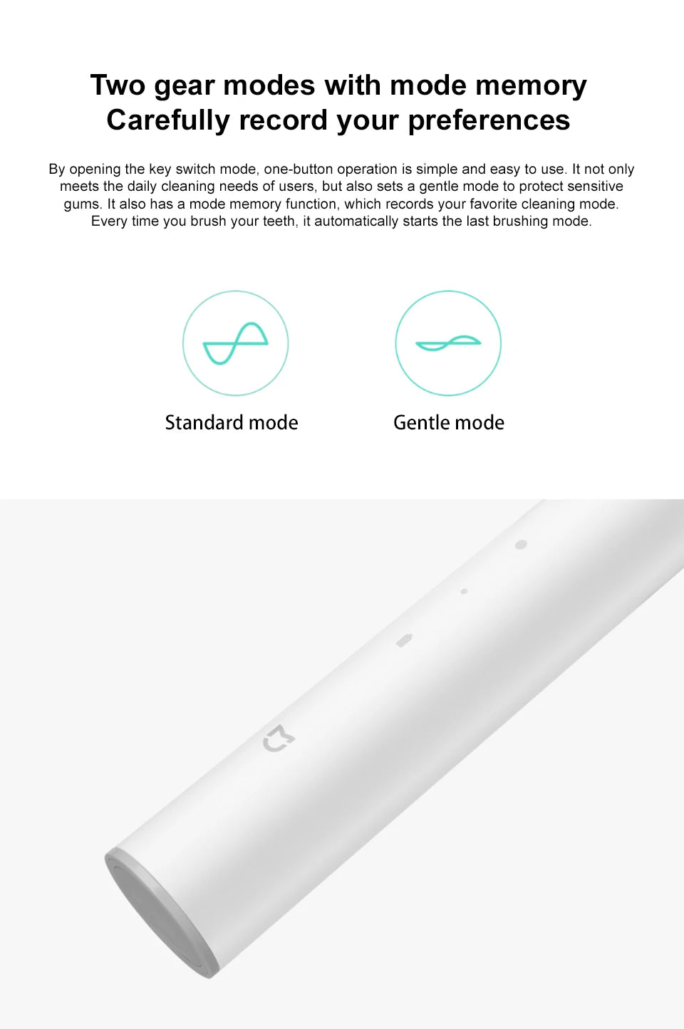 Xiaomi Mijia T300 Sonic Electric Toothbrush – 31,000 VPM, IPX7, 25-Day Battery, 3 Cleaning Modes