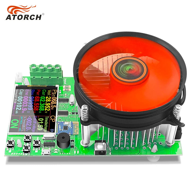 150W 25A Battery Capacity Tester – DC USB Electronic Load & Lithium Discharge Monitor with PC App