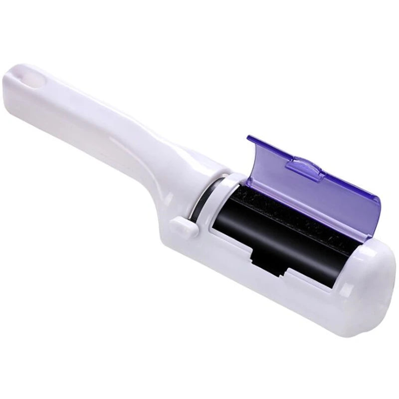 Electrostatic Clothing Dust & Pet Hair Remover Brush – Reusable Travel Sweeper for Home & Office