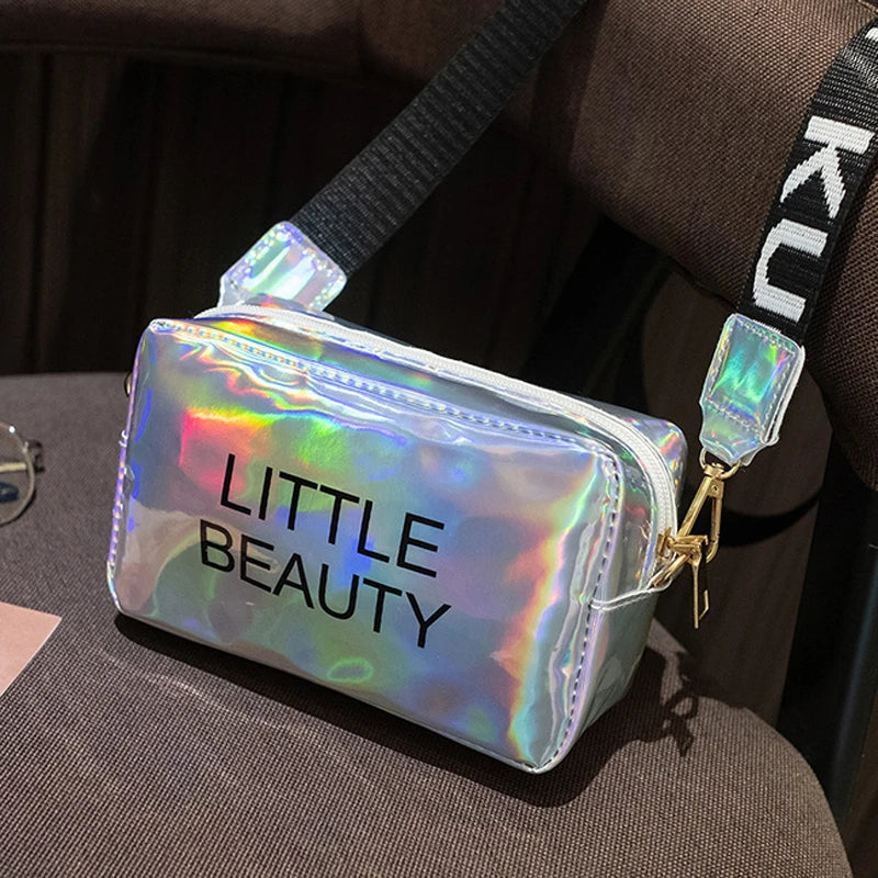 Mini PU Letter Flap Crossbody Bag – Compact Shoulder Messenger Bag for Women