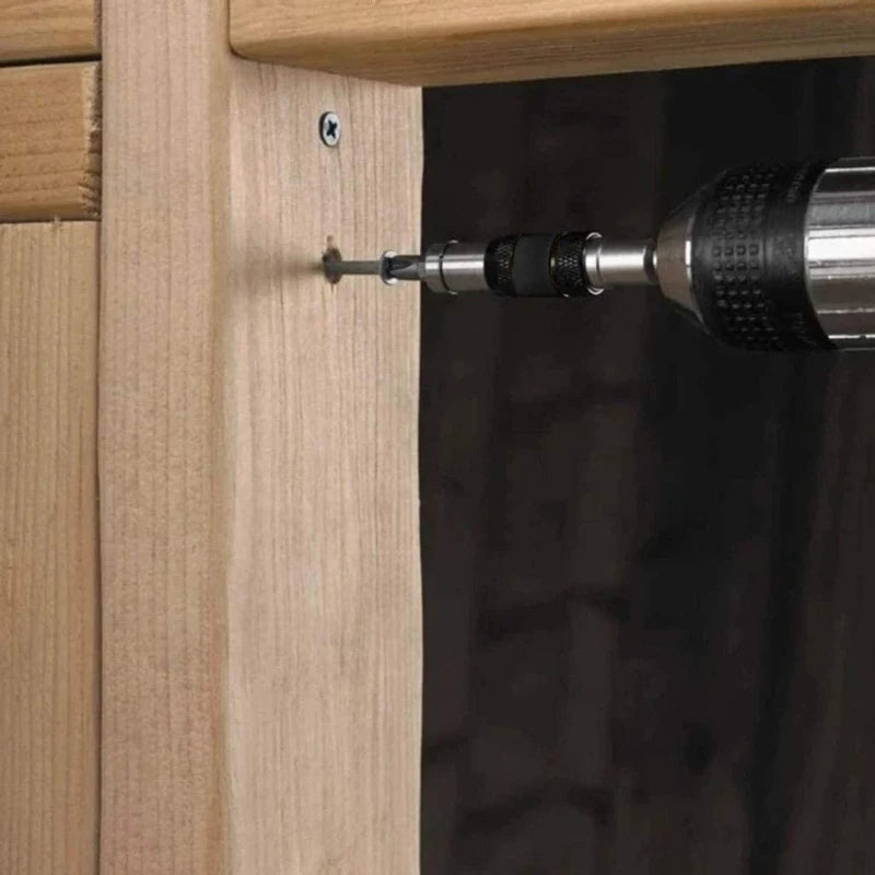 Never Drop a Screw Again. — 1/4" Hex Magnetic Ring Screwdriver Bit Holder | Extension Rod, Quick Change, Drive Guide, 5 Colors
