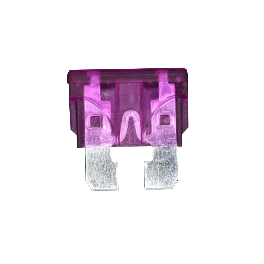 Car Blade Fuse Assortment Set – 10-Pack Medium Standard Zinc Pin Fuses 1A–50A for Auto, Car & Truck