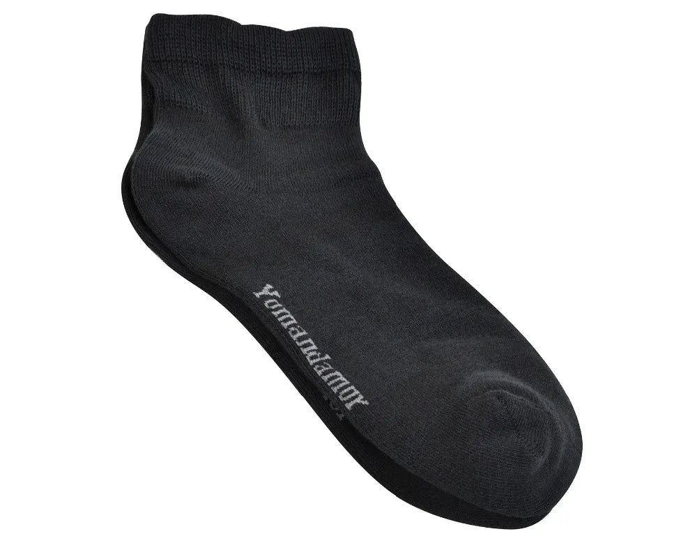 Yomandamor Men's Coolmax Ankle Diabetic Socks – Extra-Wide with Seamless Toe, 5 Pairs