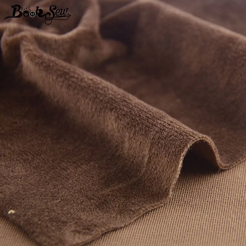 Solid Color Short Plush Velvet Fabric – Super Soft DIY Material for Toys, Cushions & Home Textiles