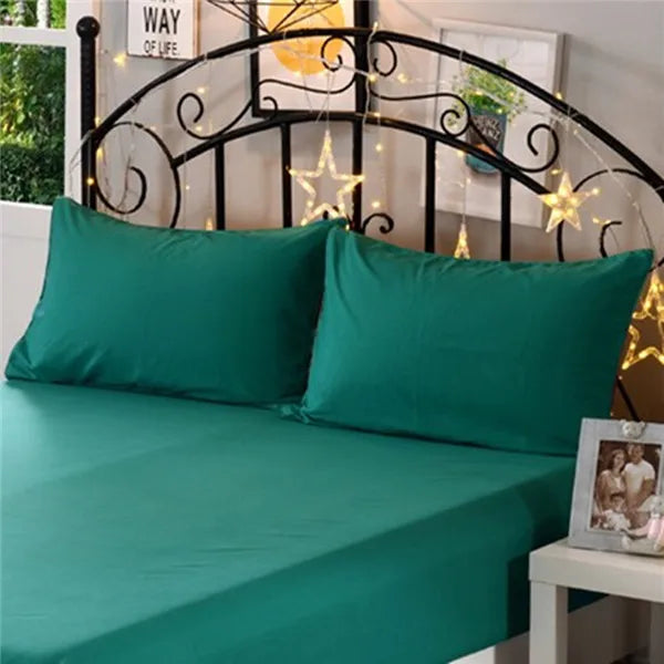 Super-Soft Solid Color Pillowcase 2-Pack – Advanced Encryption Fabric, 50x70cm