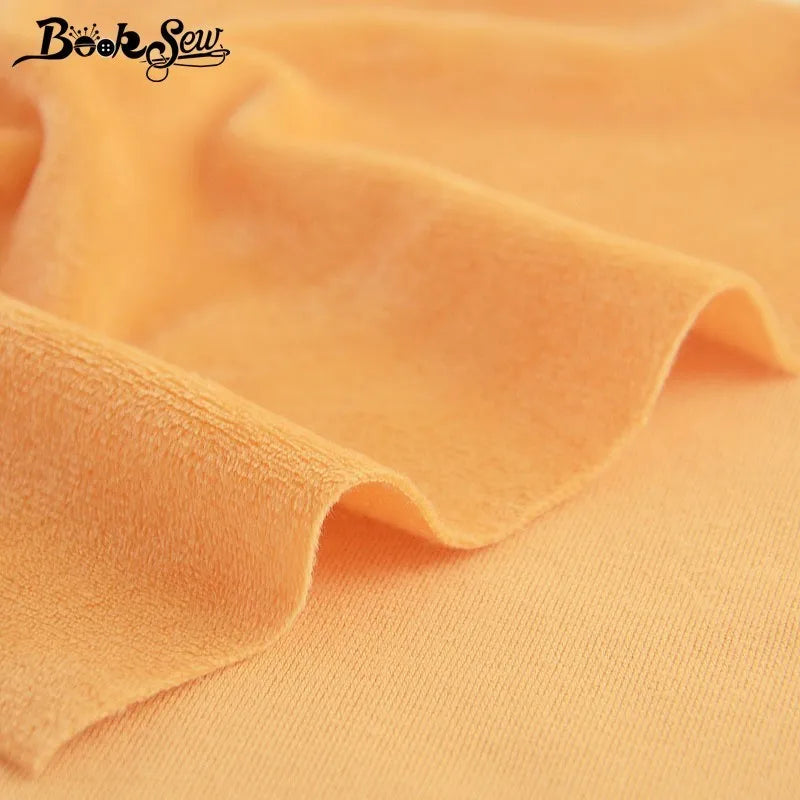 Solid Color Short Plush Velvet Fabric – Super Soft DIY Material for Toys, Cushions & Home Textiles