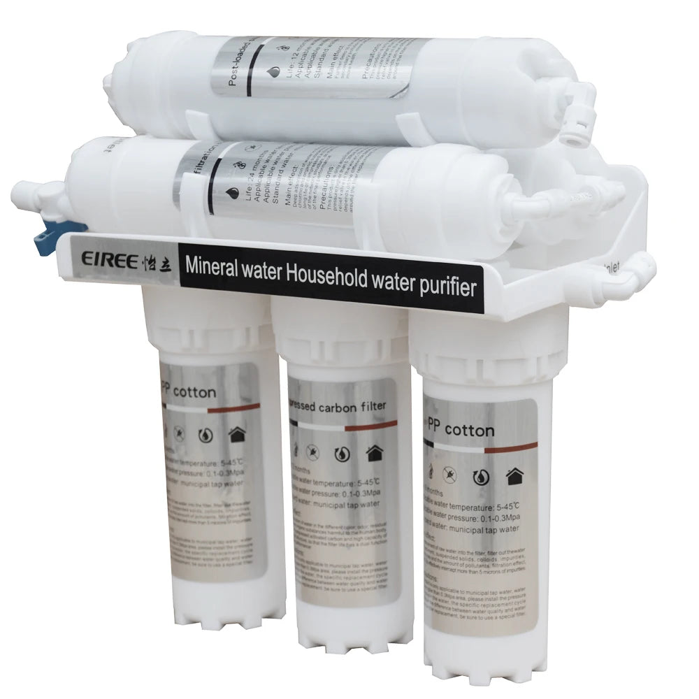 6 Stages Alkaline Drinking Water Filters Purifier UF Membrane Ceramic Water Purifier Machine for Household