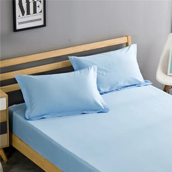 Super-Soft Solid Color Pillowcase 2-Pack – Advanced Encryption Fabric, 50x70cm