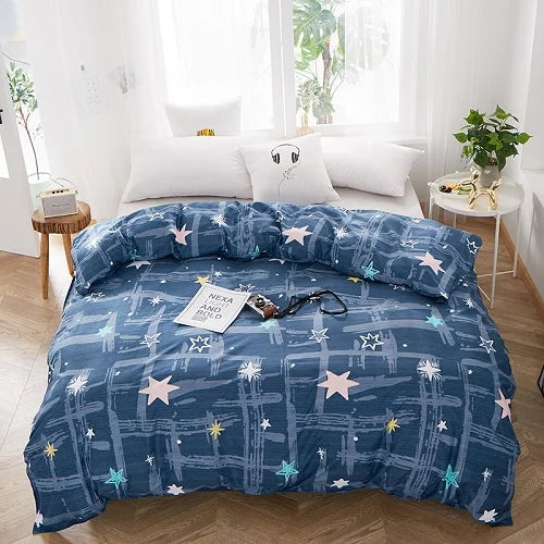 Pastoral Floral Printed Duvet Cover – 100% Polyester, 500TC, 13 Patterns, 8 Sizes, Hotel & Home