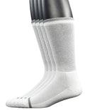 Men's Bamboo Diabetic Crew Socks – 4 Pairs Seamless Toe Cushion Sole Size 10-13