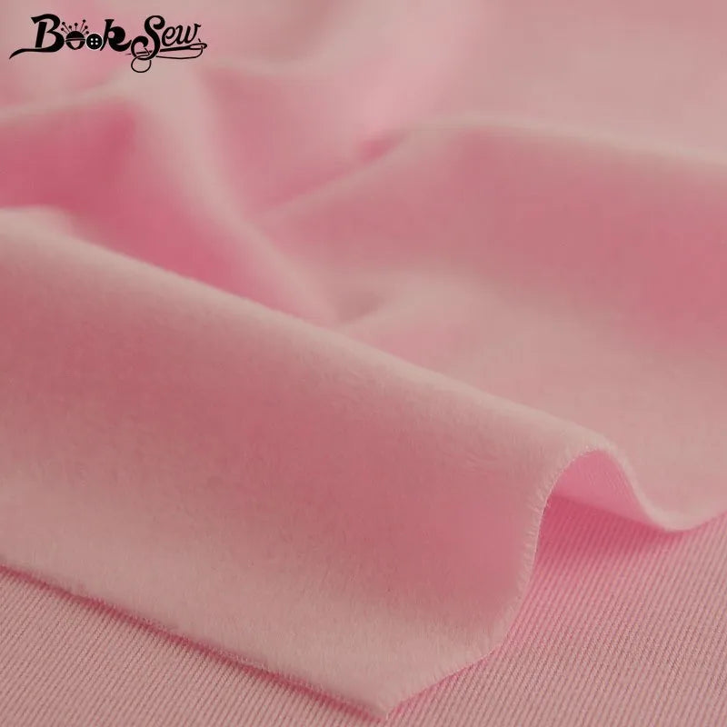 Solid Color Short Plush Velvet Fabric – Super Soft DIY Material for Toys, Cushions & Home Textiles
