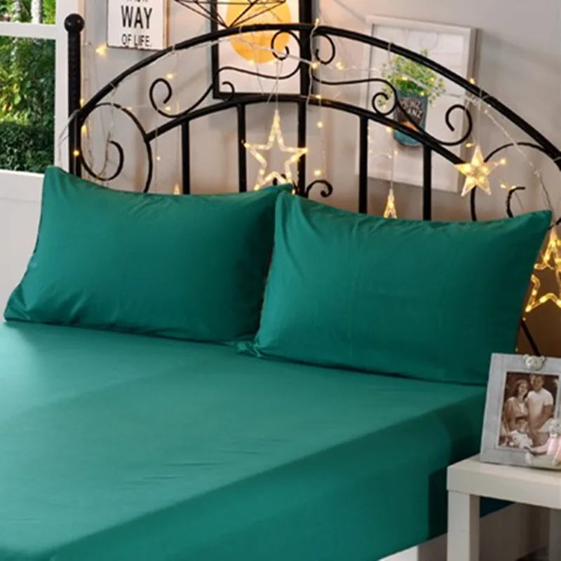 Super-Soft Solid Color Pillowcase 2-Pack – Advanced Encryption Fabric, 50x70cm