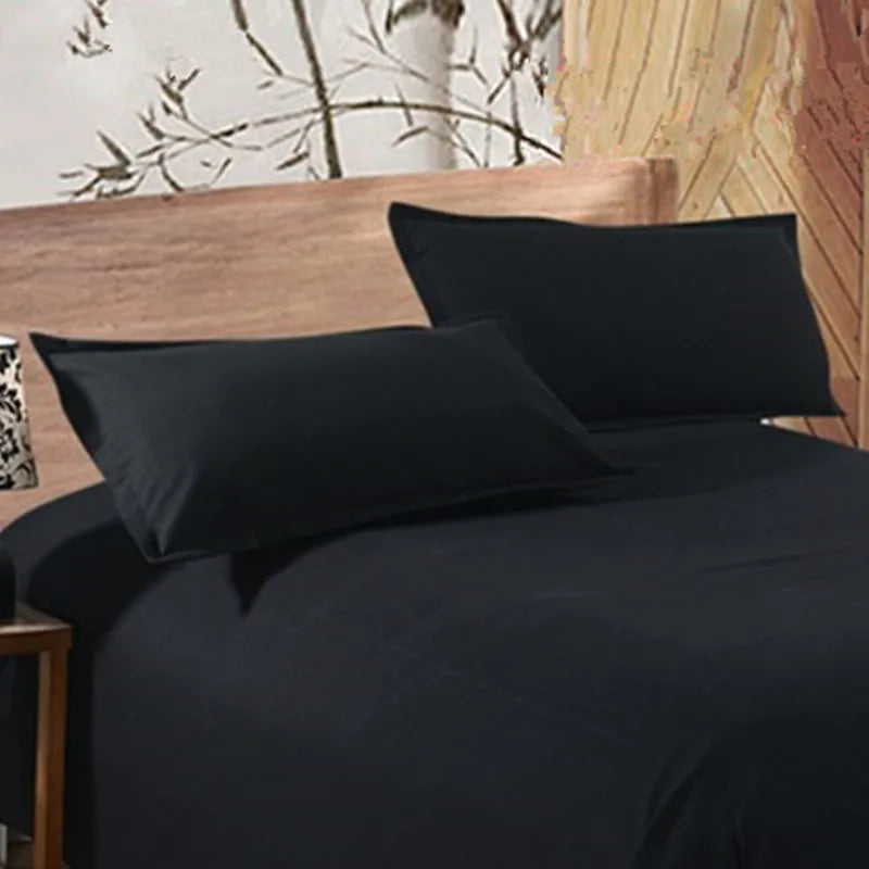 Super-Soft Solid Color Pillowcase 2-Pack – Advanced Encryption Fabric, 50x70cm