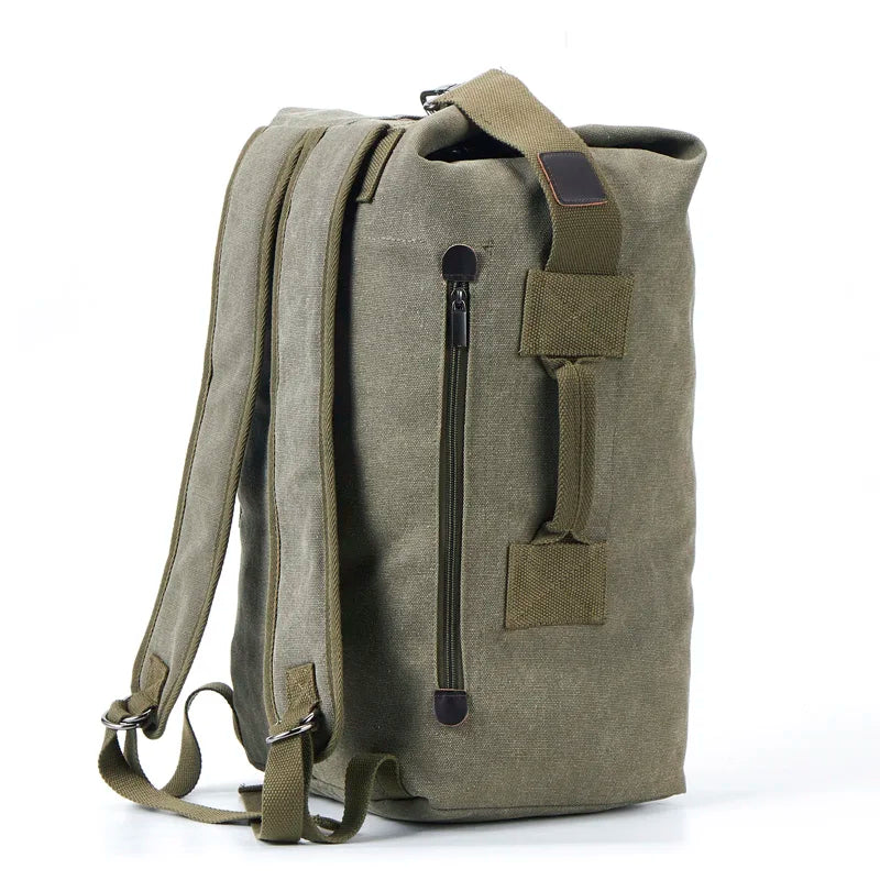 Canvas Hiking Backpack – Large-Capacity Travel Rucksack