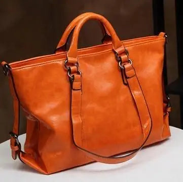 Luxury Patent Leather Large Shoulder Crossbody Tote – Designer Travel Handbag for Women