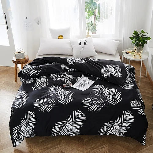 Pastoral Floral Printed Duvet Cover – 100% Polyester, 500TC, 13 Patterns, 8 Sizes, Hotel & Home