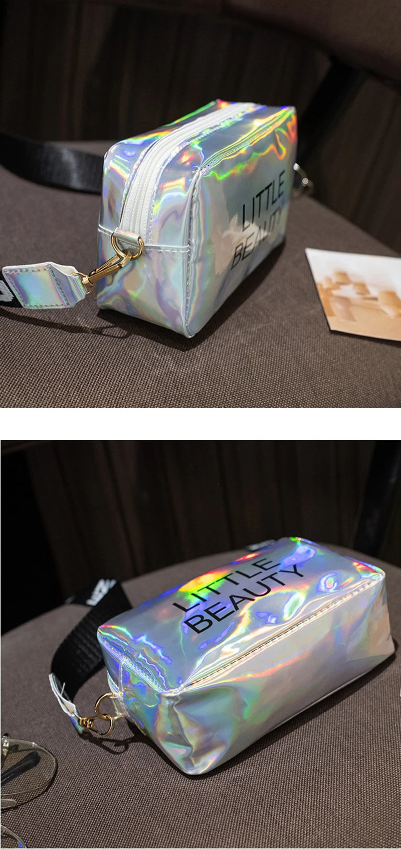 Mini PU Letter Flap Crossbody Bag – Compact Shoulder Messenger Bag for Women