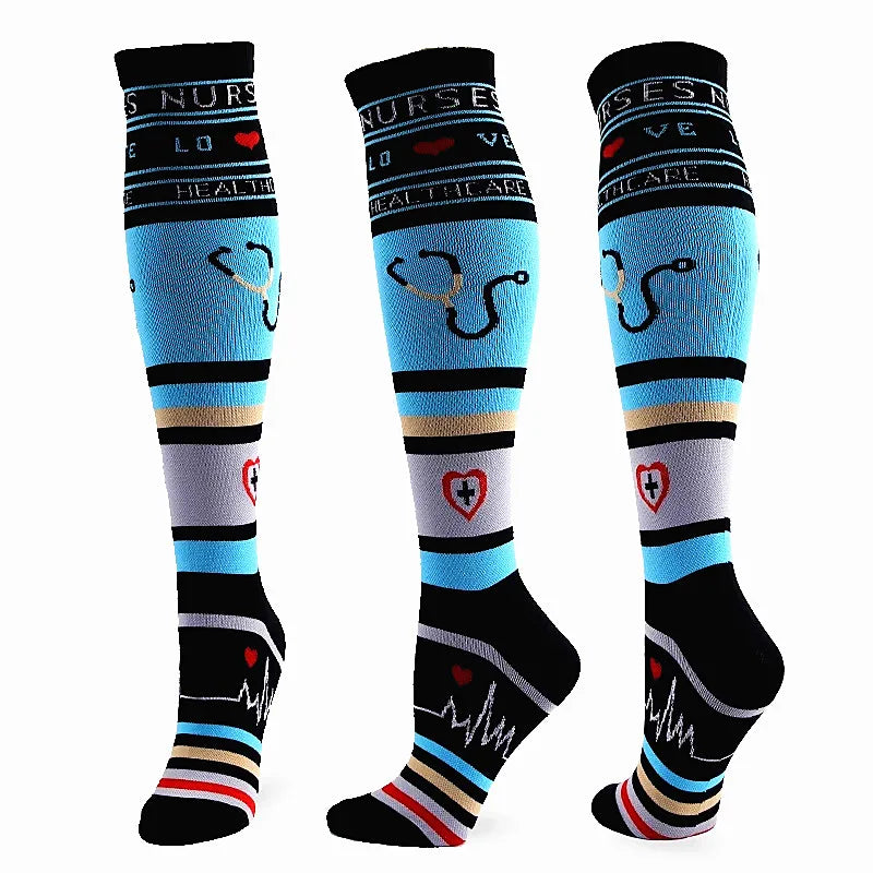 Compression Socks – Medical Grade 20-30mmHg for Varicose Veins, Diabetes & Running (58 Styles)