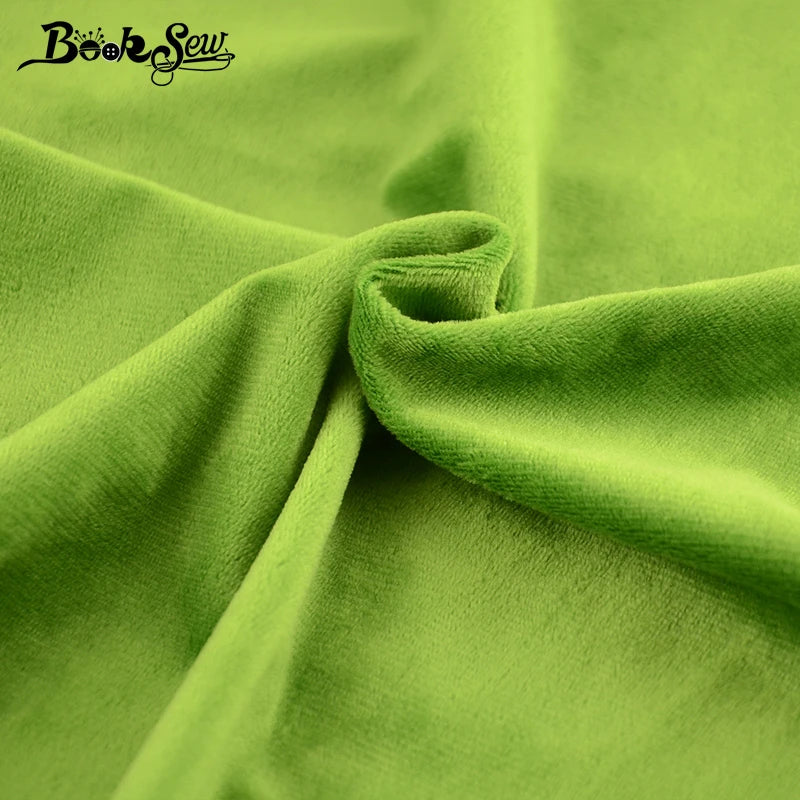 Solid Color Short Plush Velvet Fabric – Super Soft DIY Material for Toys, Cushions & Home Textiles