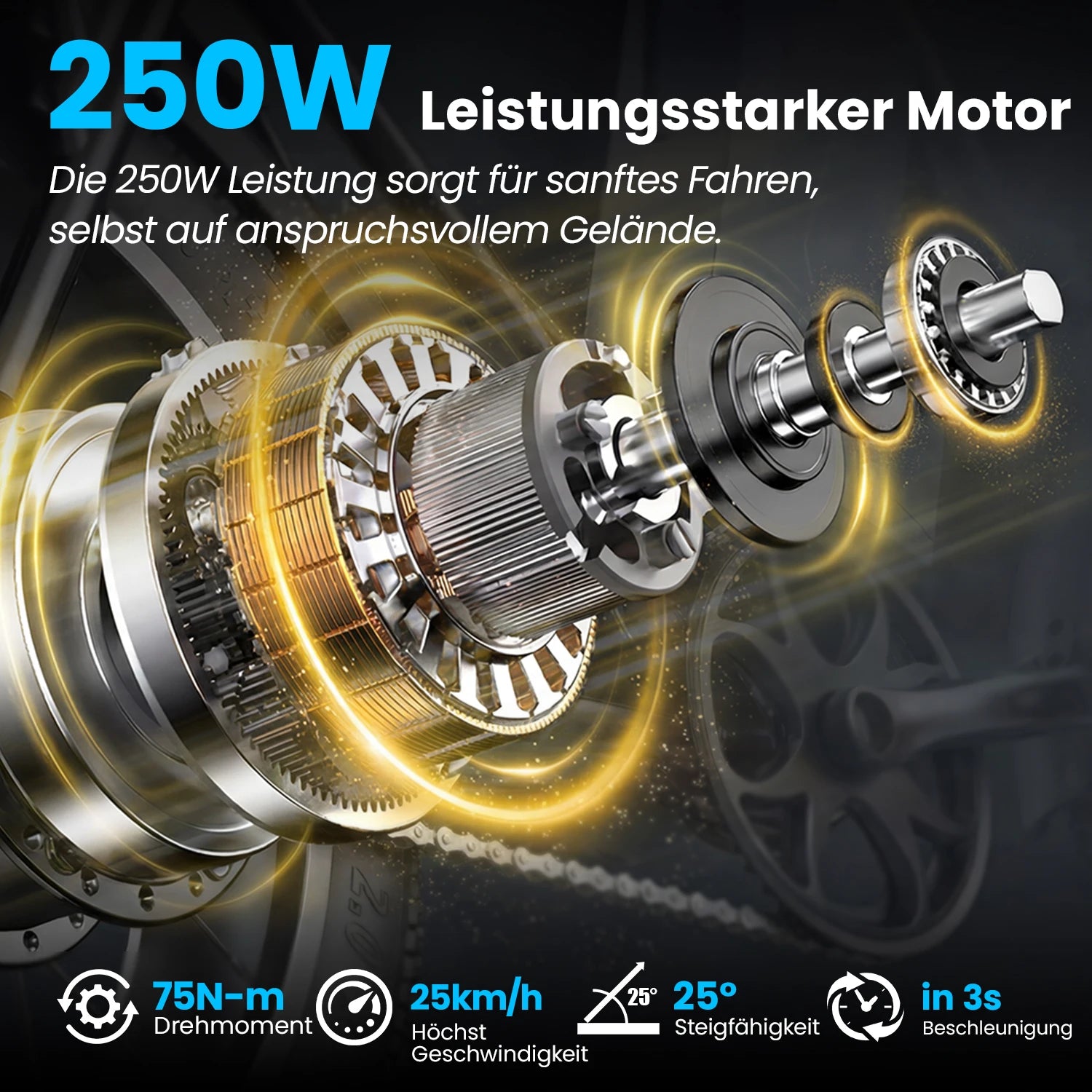 X5 250W 48V 15AH Lithium Brushless 3 Speed Rear Hub Motor Dual Disc Brake Electric Mountain Bike Carbon Steel Frame Waterproof