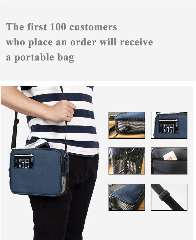Mini Portable Insulin Refrigerator – 10200mAh Battery, 260ml Cooler for Insulin, Serum & Medication