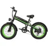500W Fat Tire Electric Mountain & City Bike — 36V 10Ah 20" Removable Battery Adult E-Bike (USA Warehouse)