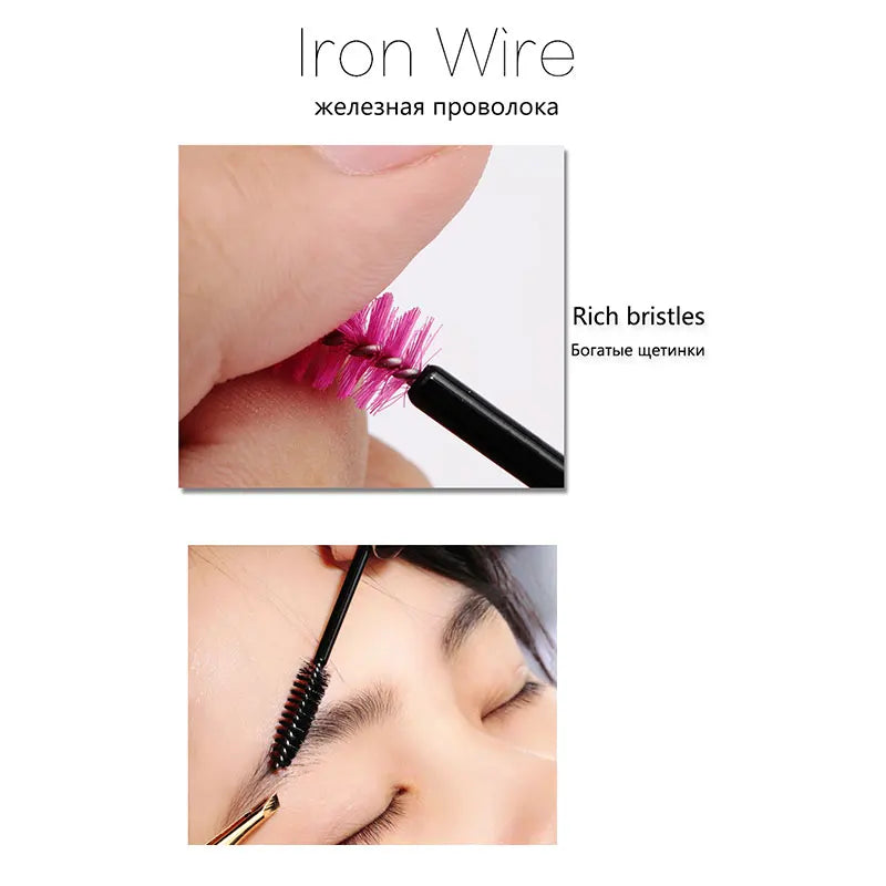 Crystal Eyelash Extension Mascara Wand Brush Set