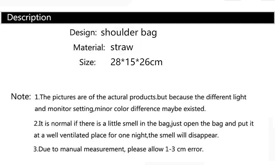 Handmade Straw Rattan Woven Tote Bag – Bohemian Beaded Summer Beach Shoulder Bag for Women