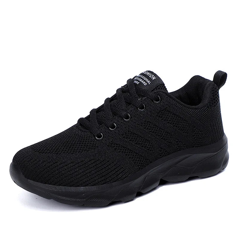 Women's Memory Foam Running Sneakers — Lightweight Breathable Anti-Slip Gym & Walking Shoes