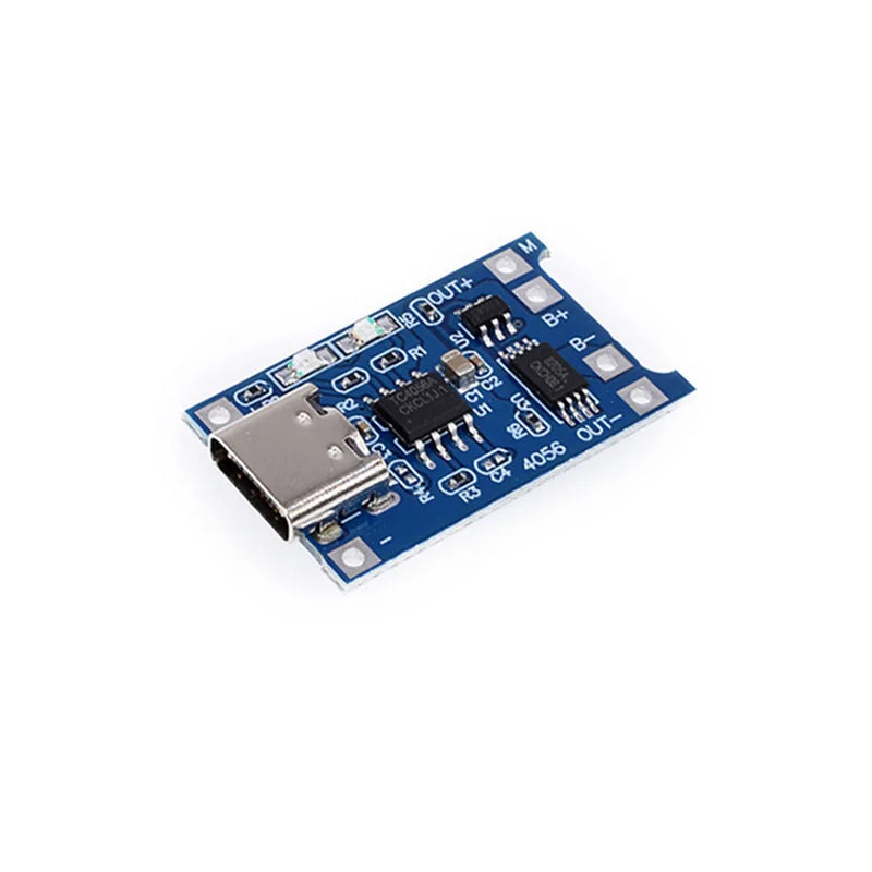 5-Pack USB 18650 Charger Module — Type-C / Micro / Mini USB Li-ion Charging Board