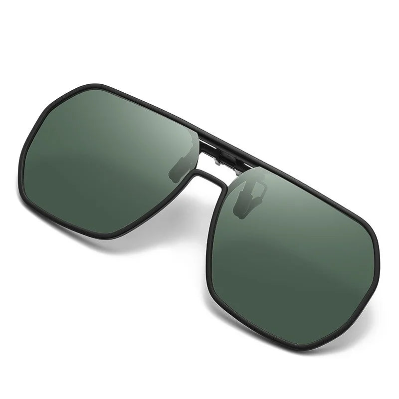 LVCong Luxury Polarized Clip-On Sunglasses | Classic High Quality UV Protection for Men & Women