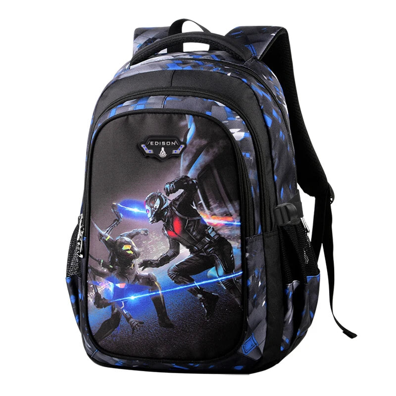 Kids School Backpack – Cartoon & Sports Designs