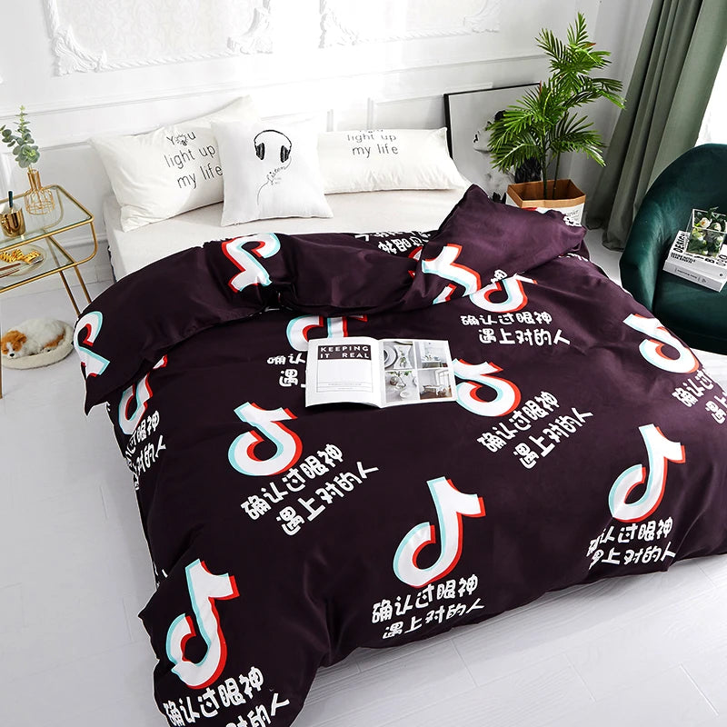 Pastoral Floral Printed Duvet Cover – 100% Polyester, 500TC, 13 Patterns, 8 Sizes, Hotel & Home