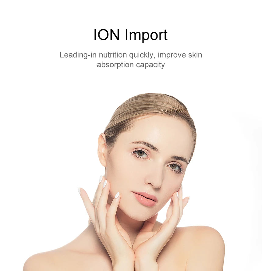 ANLAN Ultrasonic Skin Scrubber – 4-Mode Facial Pore Cleansing Spatula with Microcurrent Lifting