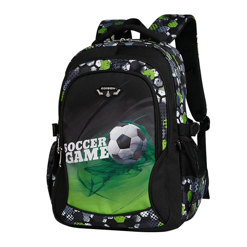 Kids School Backpack – Cartoon & Sports Designs