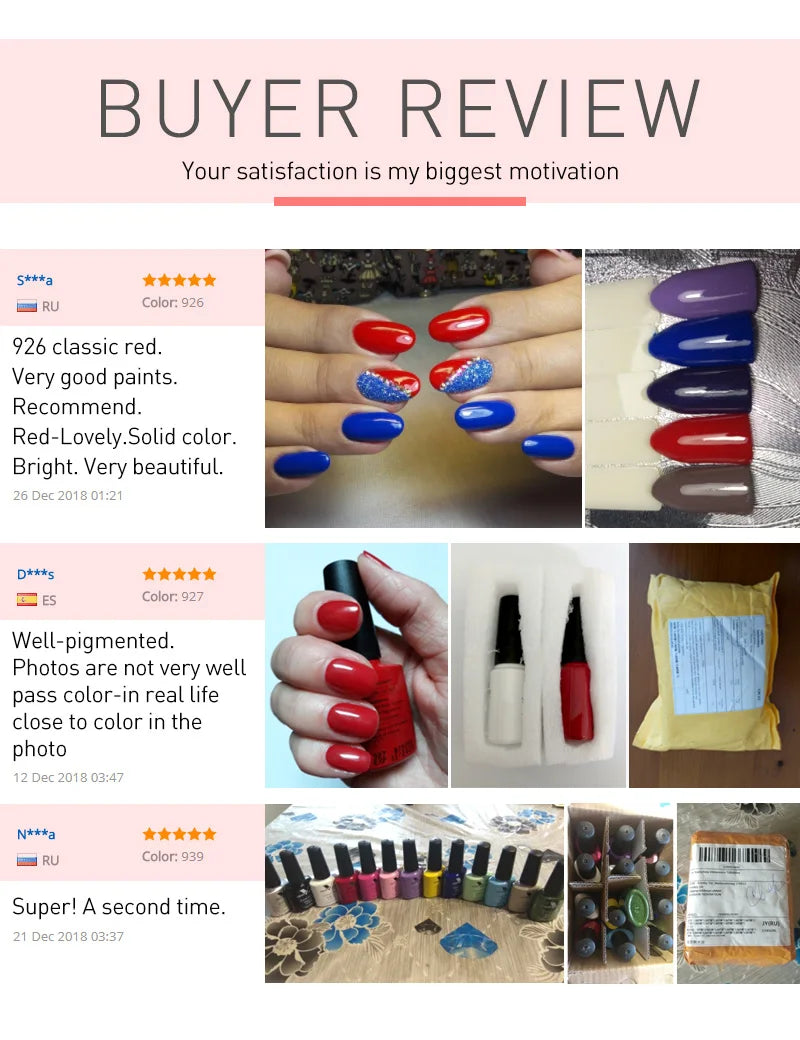 Venalisa VIP4 Gel Nail Polish 7.5ml — Soak Off UV/LED Long-Lasting Color