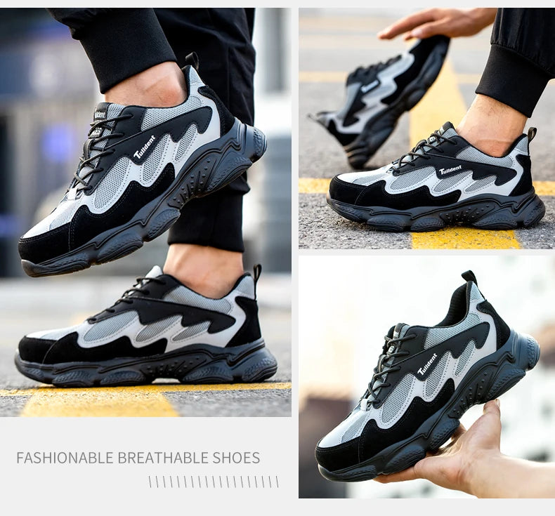 Men's Waterproof Hiking Shoes – Outdoor Trekking & Tactical Boots