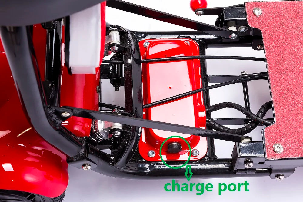 Foldable 4-Wheel Mobility Scooter – 250W, 25 km Range