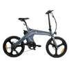 DYU T1 250W 2-Seater Folding Electric City Bike — 36V 10Ah 20" 7-Speed with Rear Seat