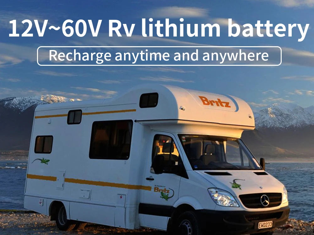 24V 100Ah LiFePO4 Lithium Iron Phosphate Battery — Deep Cycle for Solar, RV & Marine