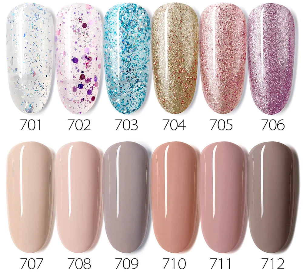 Venalisa VIP4 Gel Nail Polish 7.5ml — Soak Off UV/LED Long-Lasting Color