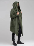 Men's Hooded Fleece-Lined Trench Coat