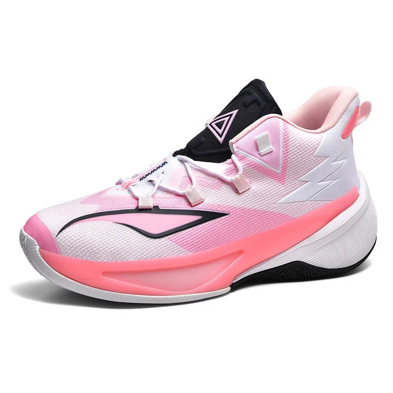 Unisex High-Top Basketball Sneakers — Breathable Mesh Outdoor Sports Shoes (Sizes 36-45)