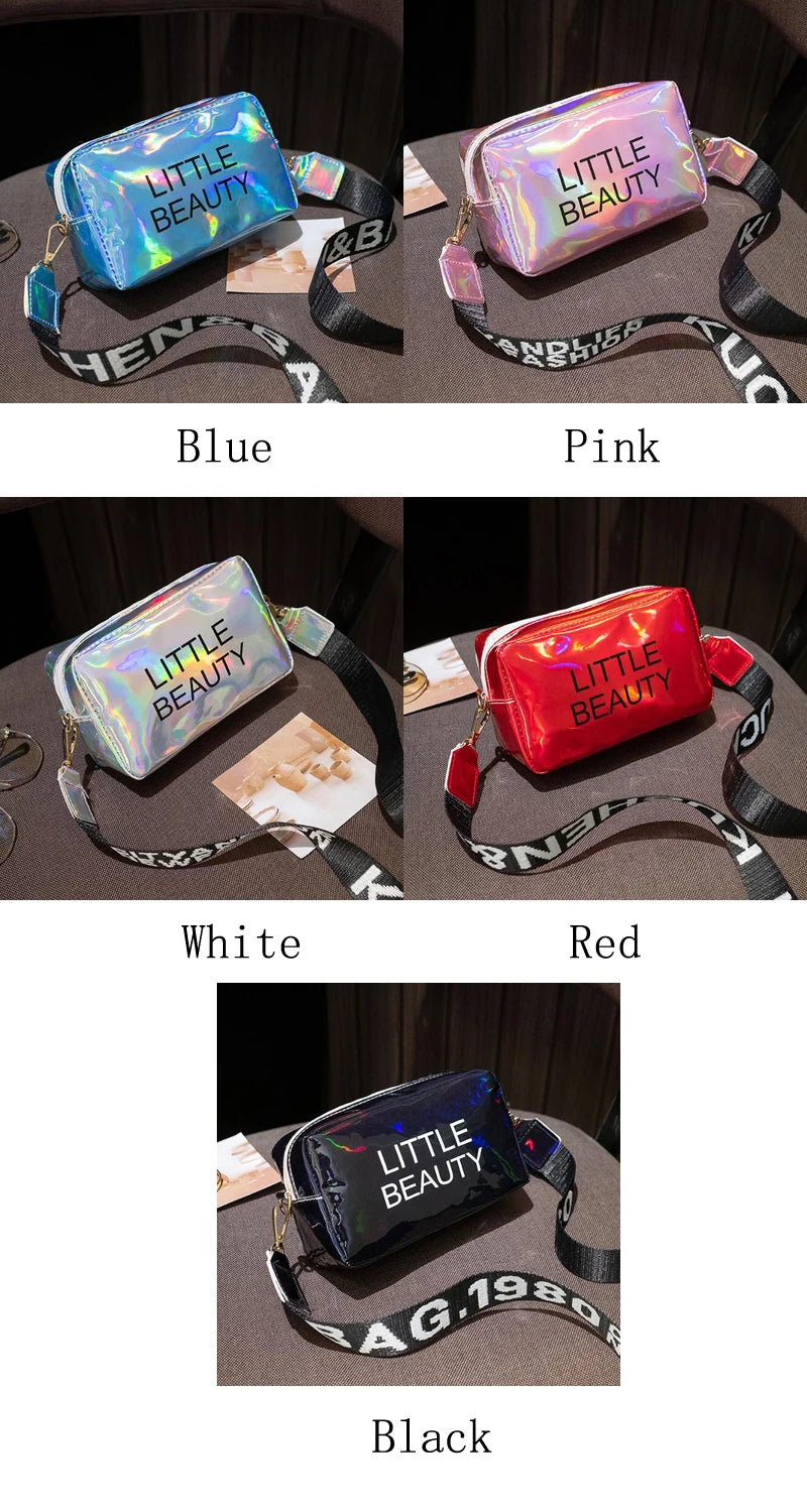 Mini PU Letter Flap Crossbody Bag – Compact Shoulder Messenger Bag for Women