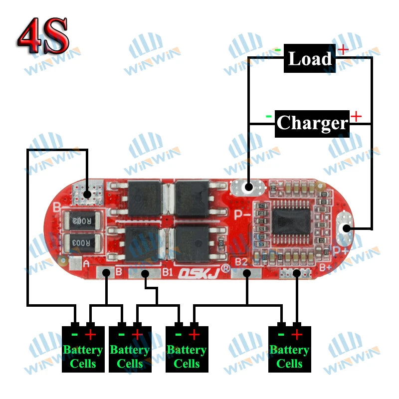 BMS Lithium Battery Protection Circuit Board – 1S–5S 18650 LiPo Li-ion PCB Module for 10A–25A Applications