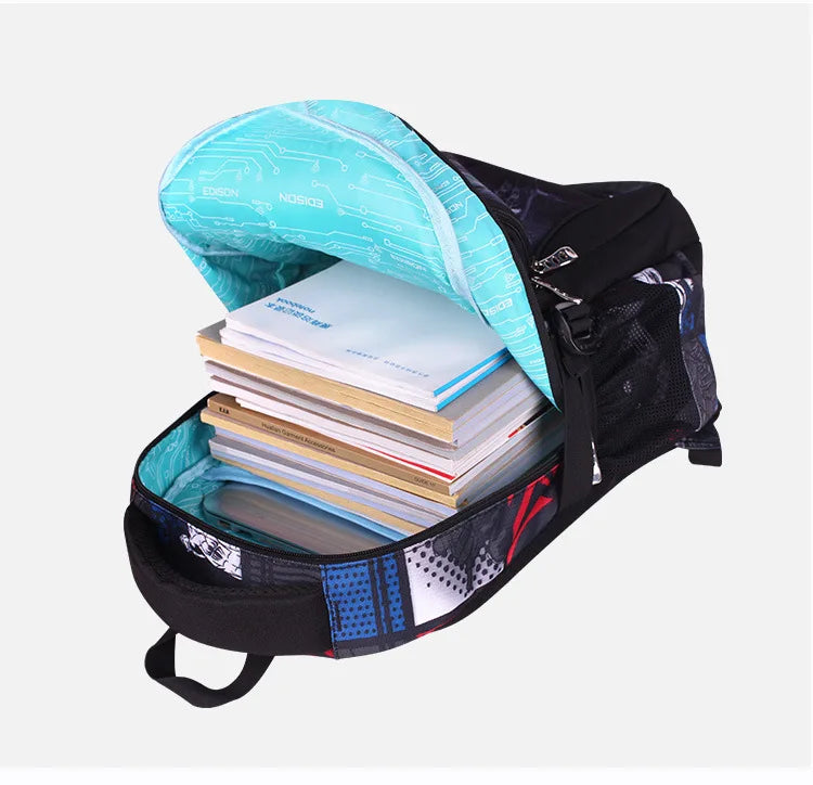 Kids School Backpack – Cartoon & Sports Designs
