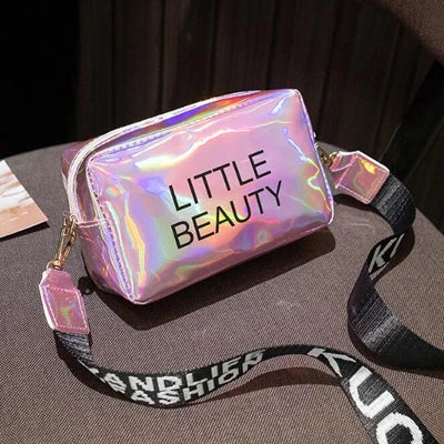 Mini PU Letter Flap Crossbody Bag – Compact Shoulder Messenger Bag for Women